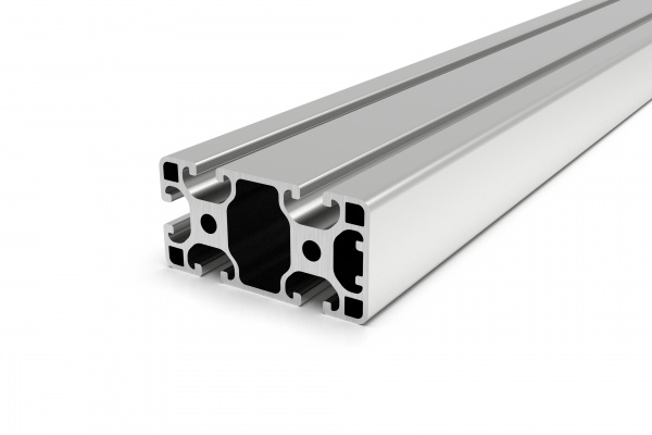 Aluminum profile 80x40 slightly groove 8 I-type 1N